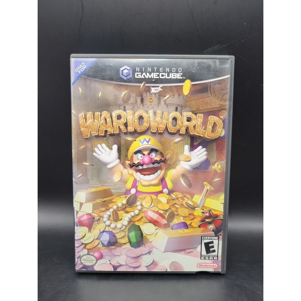 Wario World (Nintendo GameCube, 2003) No Manual - TESTED
